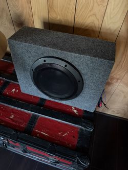 10” Pioneer Subwoofer With Amp