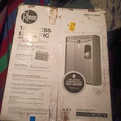 Rheem Tankless Electric Water Heater 