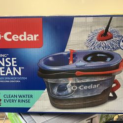 O-cedar RinseClean Spin Mop With Bucket