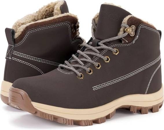 NEW SZ 8, 9.5, 10, 13 Men Waterproof Winter Snow Boots Warm Cold-Weather Boot