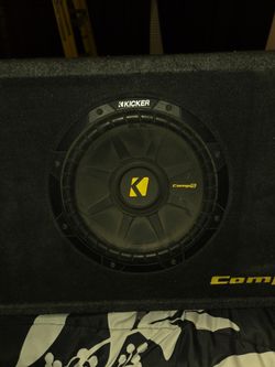 Kicker TCompS10 subwoofer