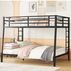 Accepting Offers!! Bunk Bed Full Over Queen with mattresses 