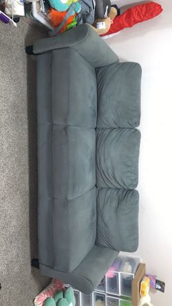 Plush sofa