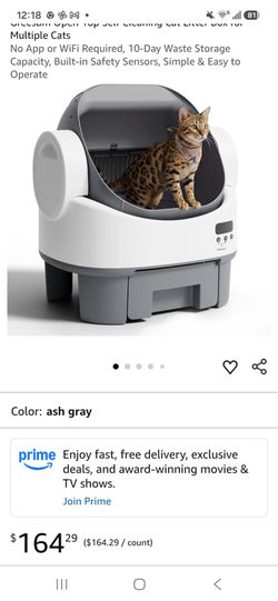 AUTOMATIC LITTER BOX NEW IN BOX