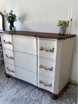 Large Solid Wood Dresser