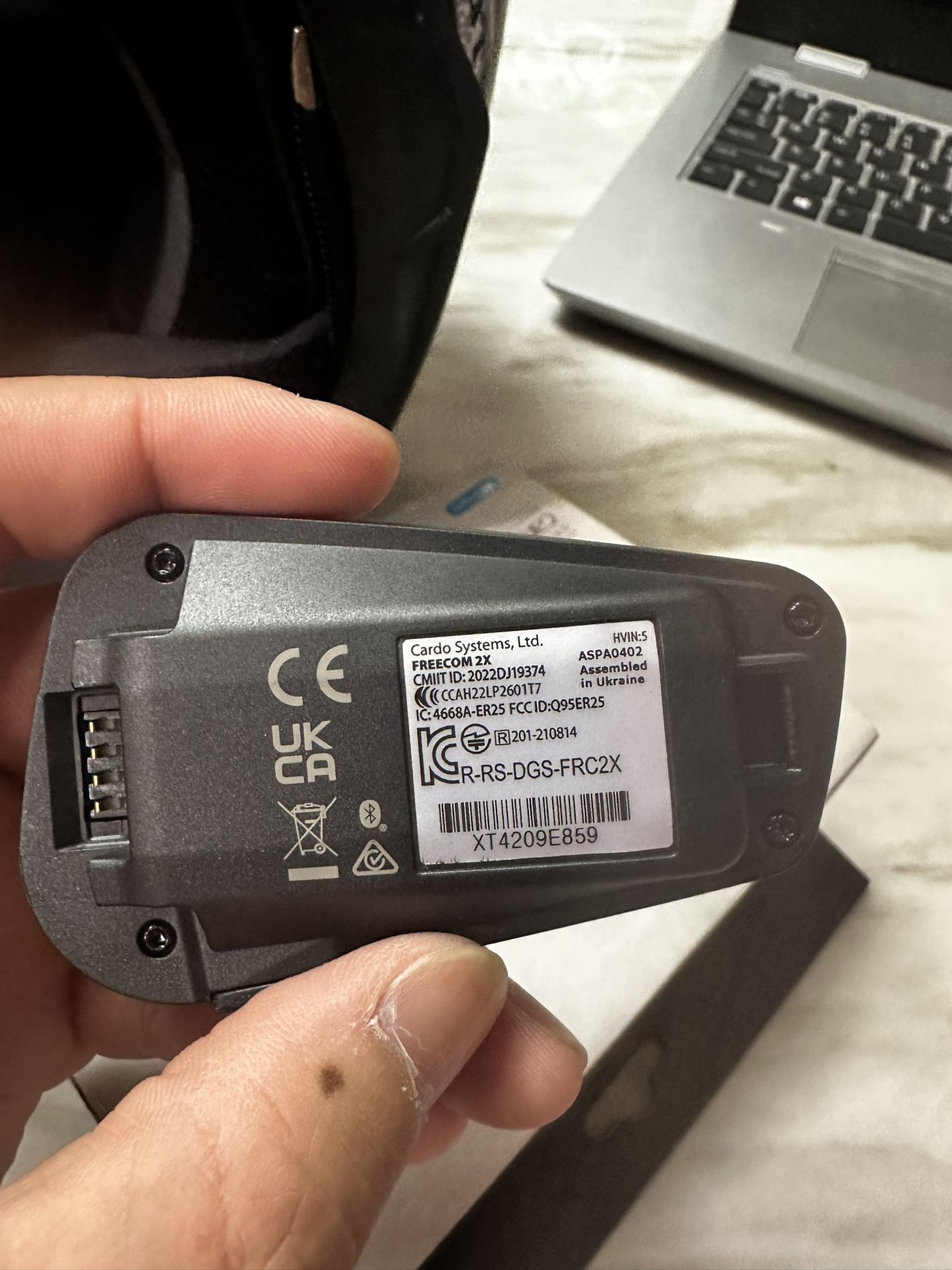 Cardo Systems FREECOM 2X Motorcycle 2-Way Bluetooth Communication System Headset