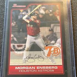 2006 Bowman Baseball Card #39 Morgan Ensberg Houston Astros