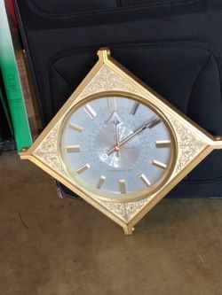 SEIKO TRANSISTOR JAPANESE WALL CLOCK RETRO WORKS 1960's VINTAGE