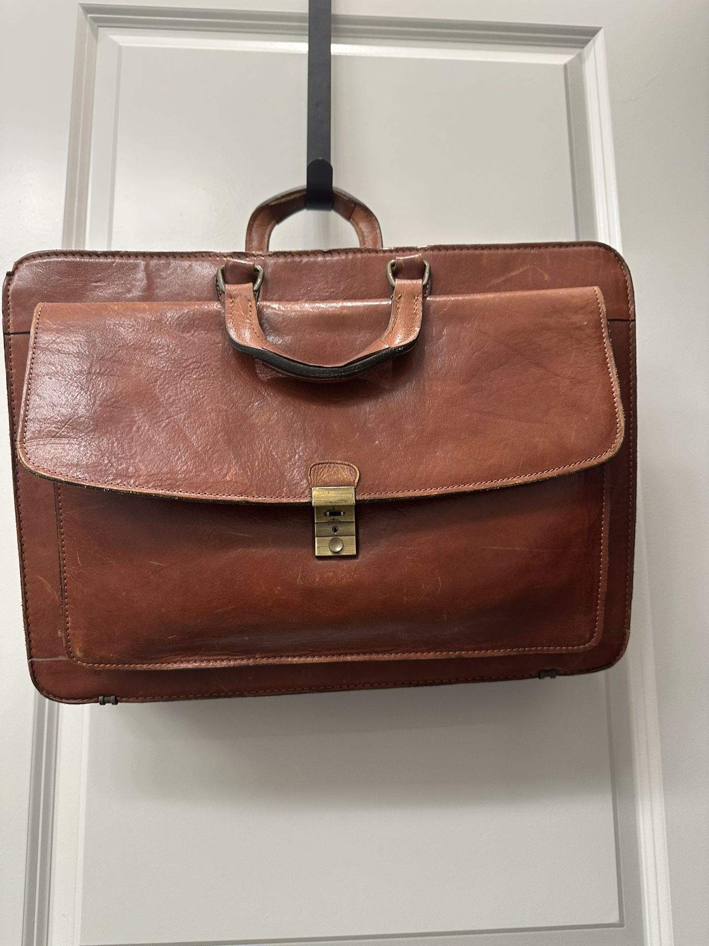Leather Briefcase Men’s Made In Canada