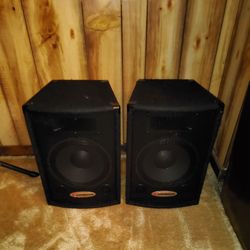 Harbinger HA60 PA speakers
