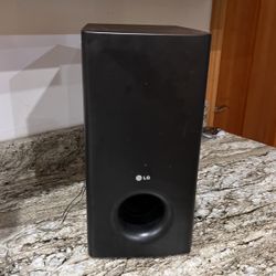 8” LG Home Theater Subwoofer 