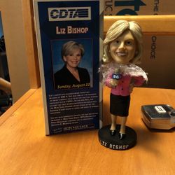 Liz Bishop Bobble Head7.5”