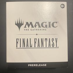 Magic the Gathering Final Fantasy Prerelease Pack