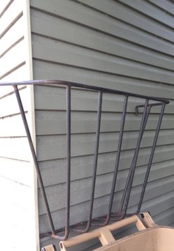 Horse hay holder