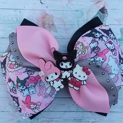 Hello Kitte And Friends Hair Bow 