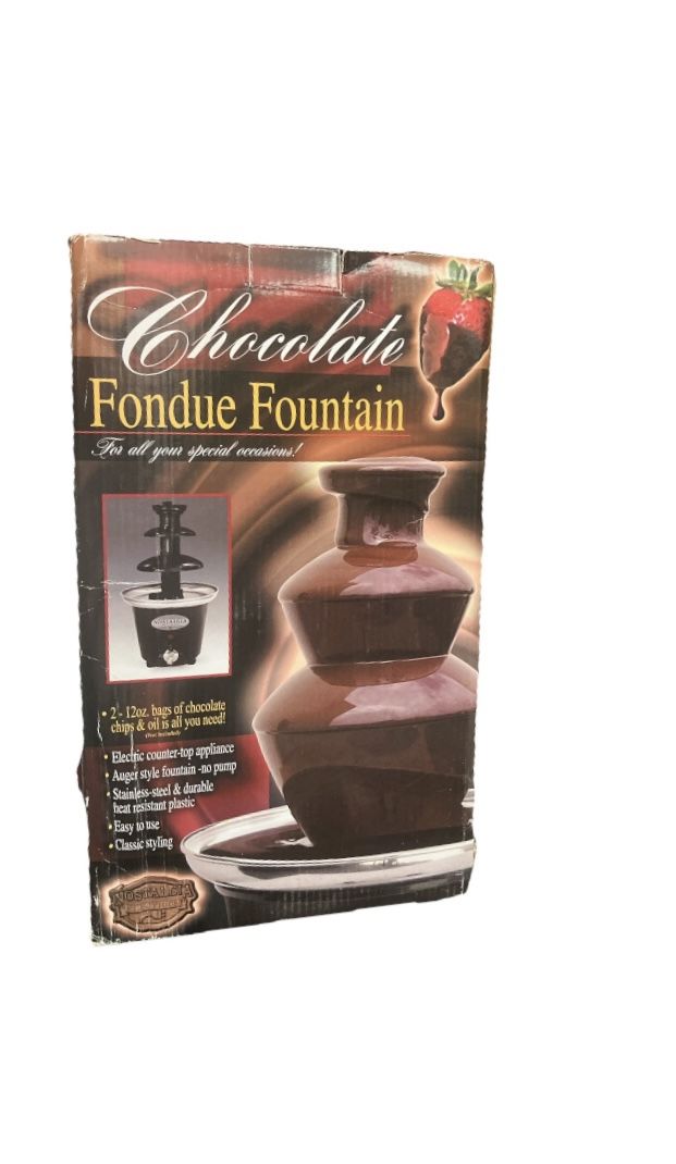 Nostalgia Electric Fondue Fountain