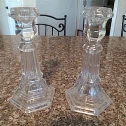 2 Decorative Candle Holders 