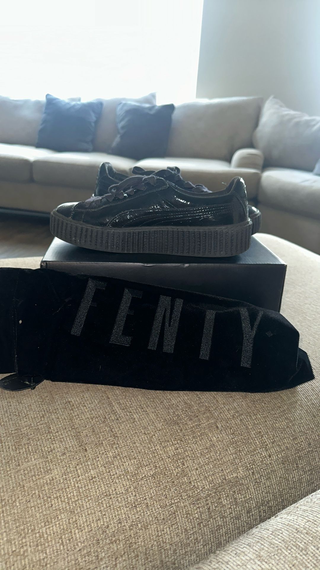 USED Fenty Black Creeper’s
