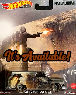 Hot Wheels Star Wars  The Mandalorian 64 GMC PANEL