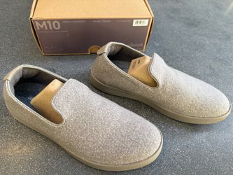 Allbird Wool Loungers mens taupe sized US 10 (42-43) NEW IN BOX