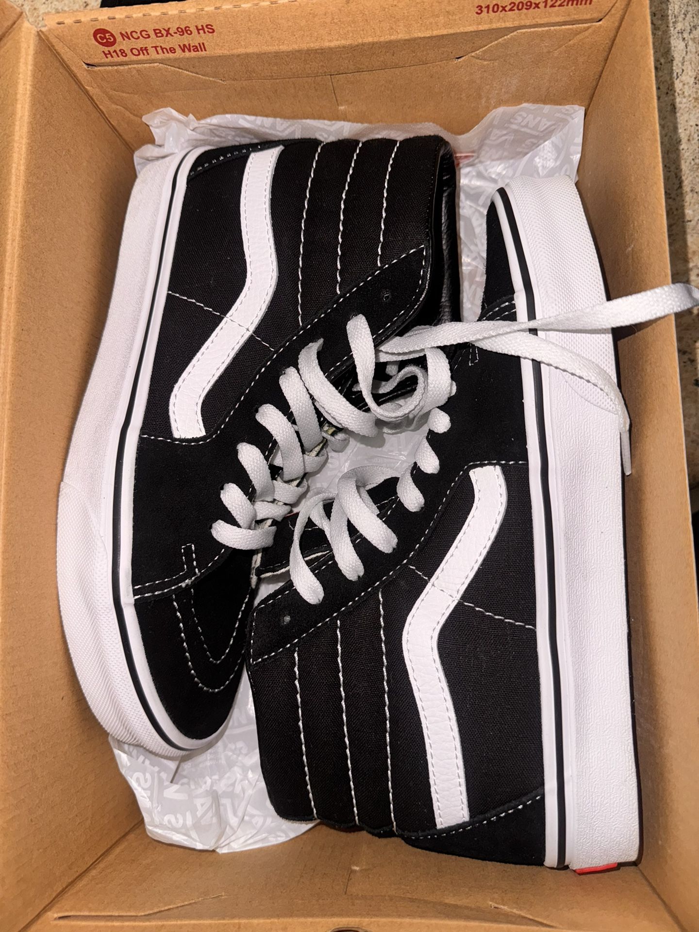 Vans  (Worn Once)
