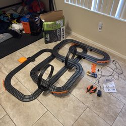 Electric Slot Car Race Track Set
