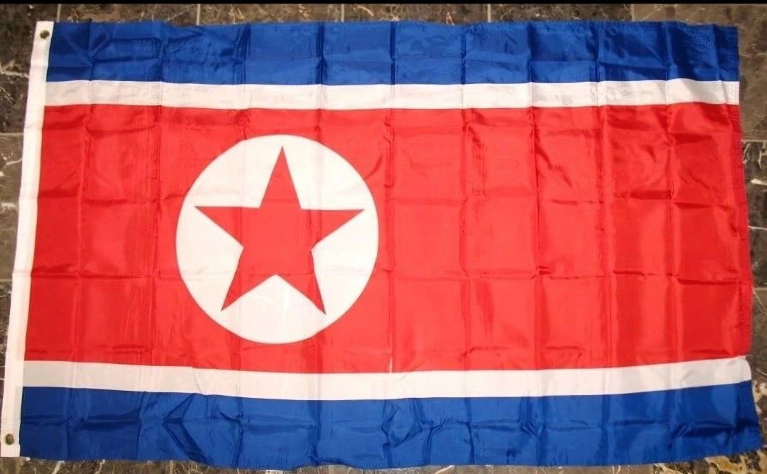 3 X5 North Korean DPRK Flag