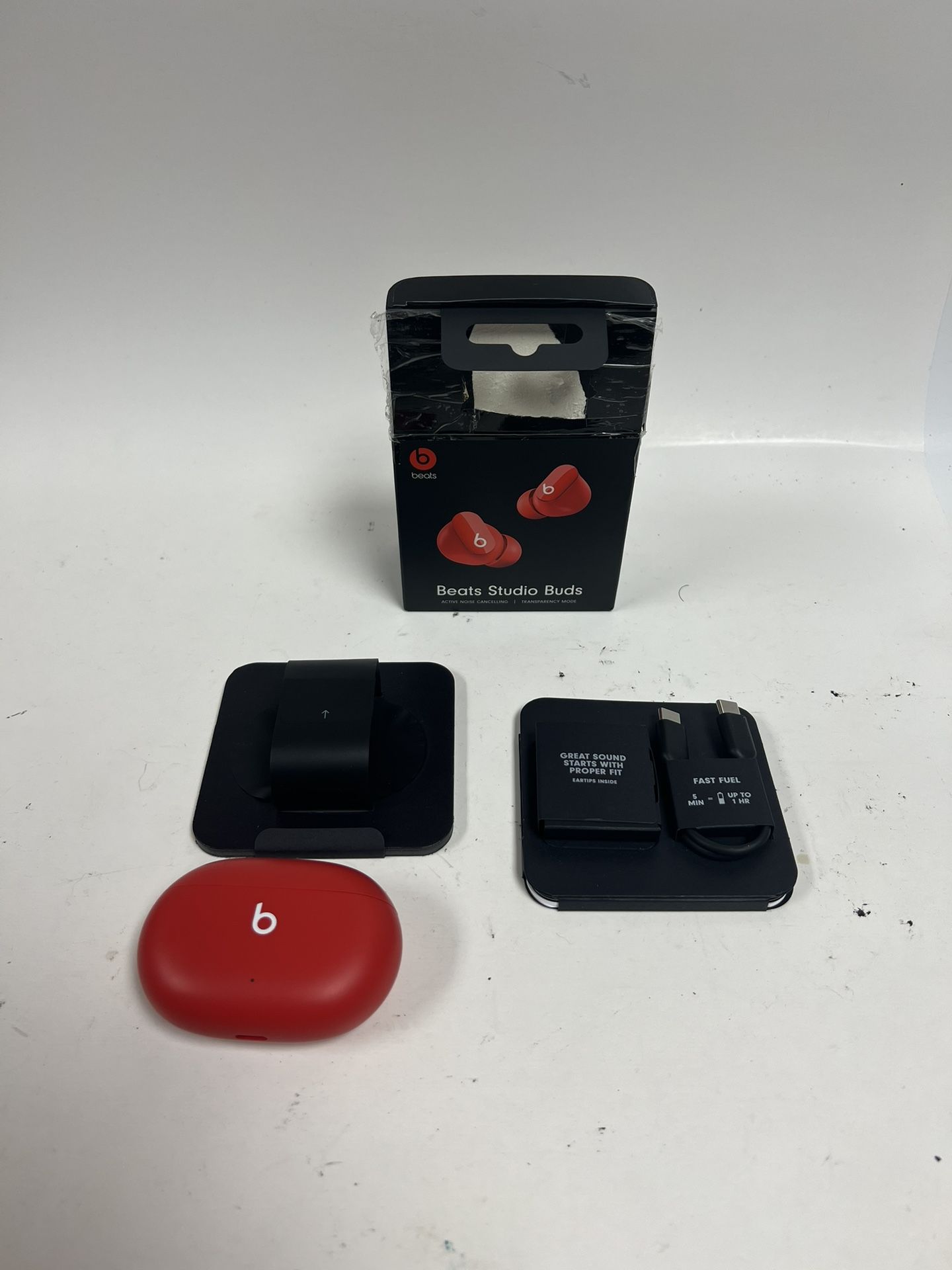 Beats by Dr. Dre Studio Buds Wireless In-Ear Headphones - Red