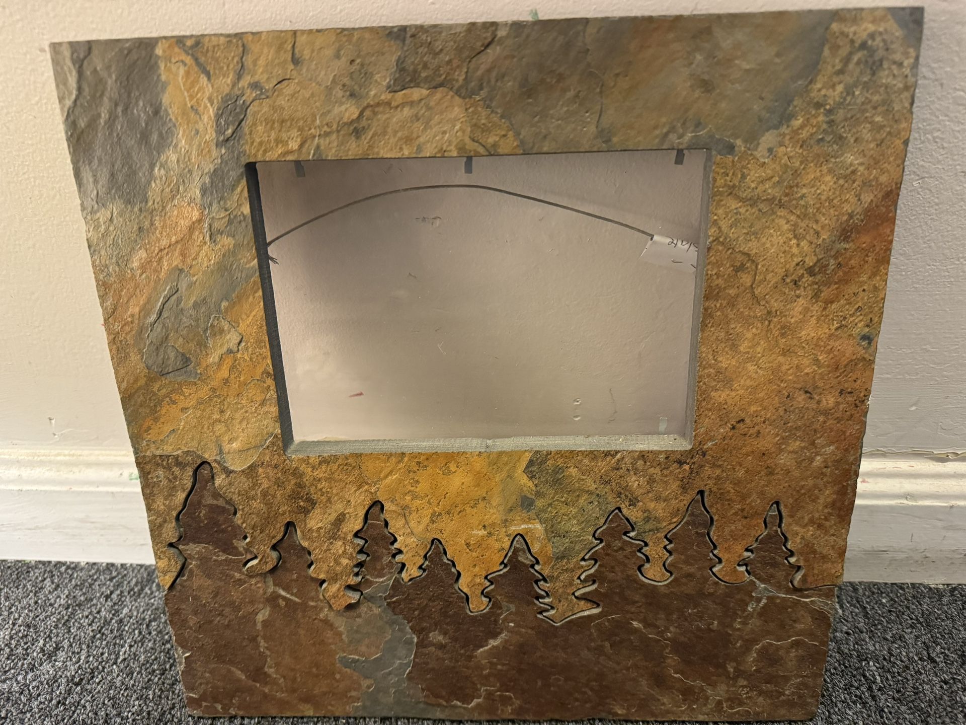 Beautiful  12” Slate Tile Picture Frame