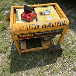 Titan Industrial 7000w Generator 