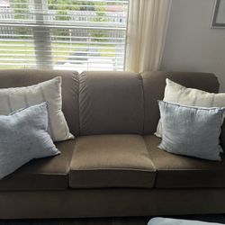 Couch, Loveseat, Ottoman 