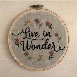 Handmade Embroidery Gift (prices in description)