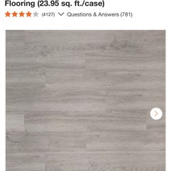 TrafficMaster Breaksea Island 6 MIL x 6 in. x 36 in. Waterproof Click Lock Vinyl Plank Flooring (23.95 sq. ft./case)