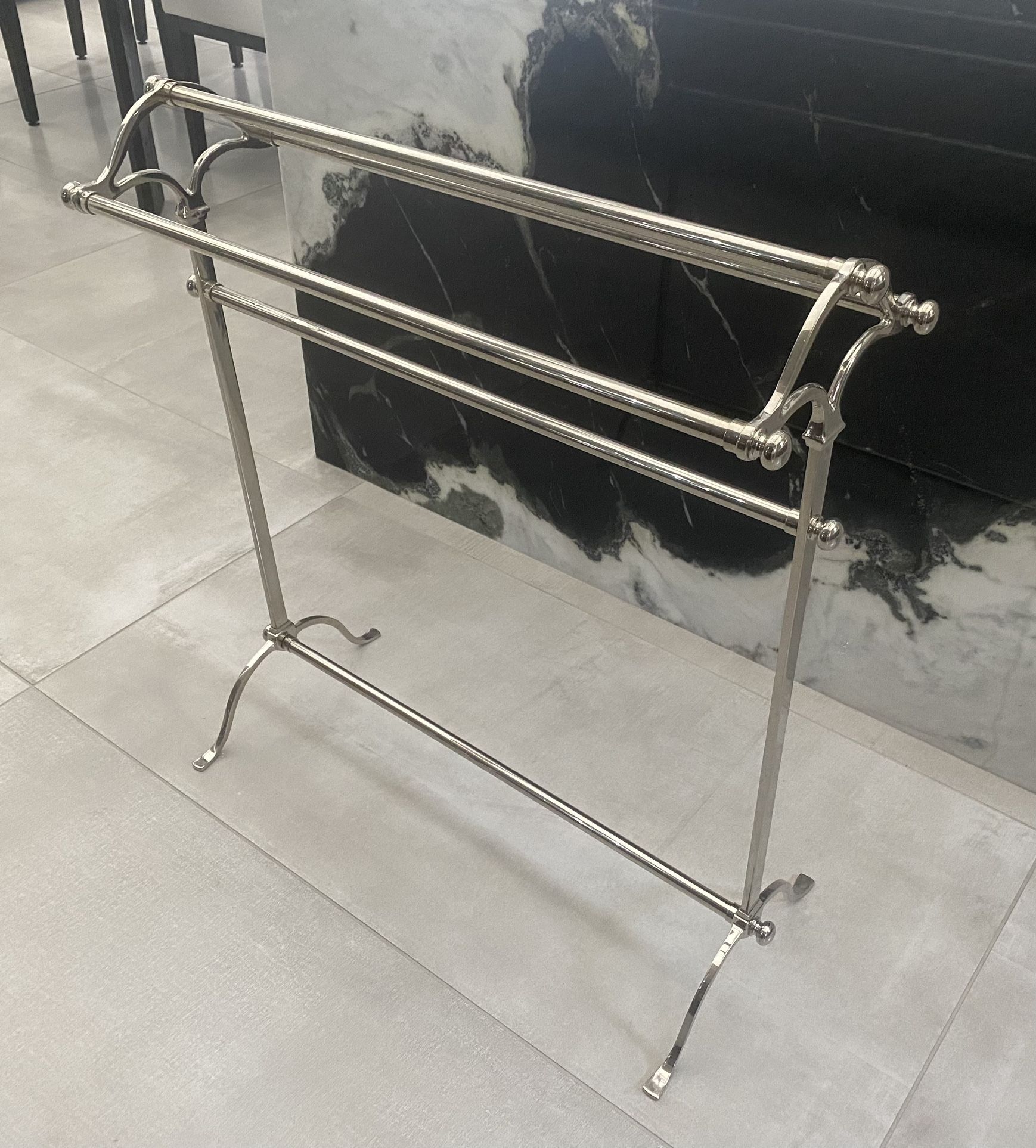 Restoration Hardware Freestanding Towel Rack
