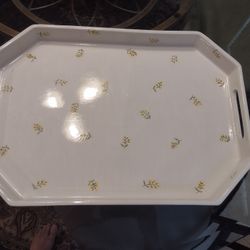 Ceramic Tray 19;Inches Long And 13 Inches Wide 