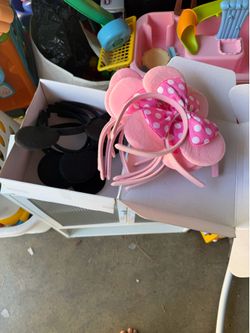 Mickey and Minnie party box ears