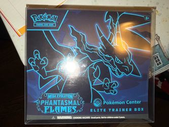Phantasmal Flames Pokemon Center Exclusive Elite Trainer Box