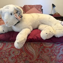 Giant Plush White Tiger, Siegfried And Roy Collection 