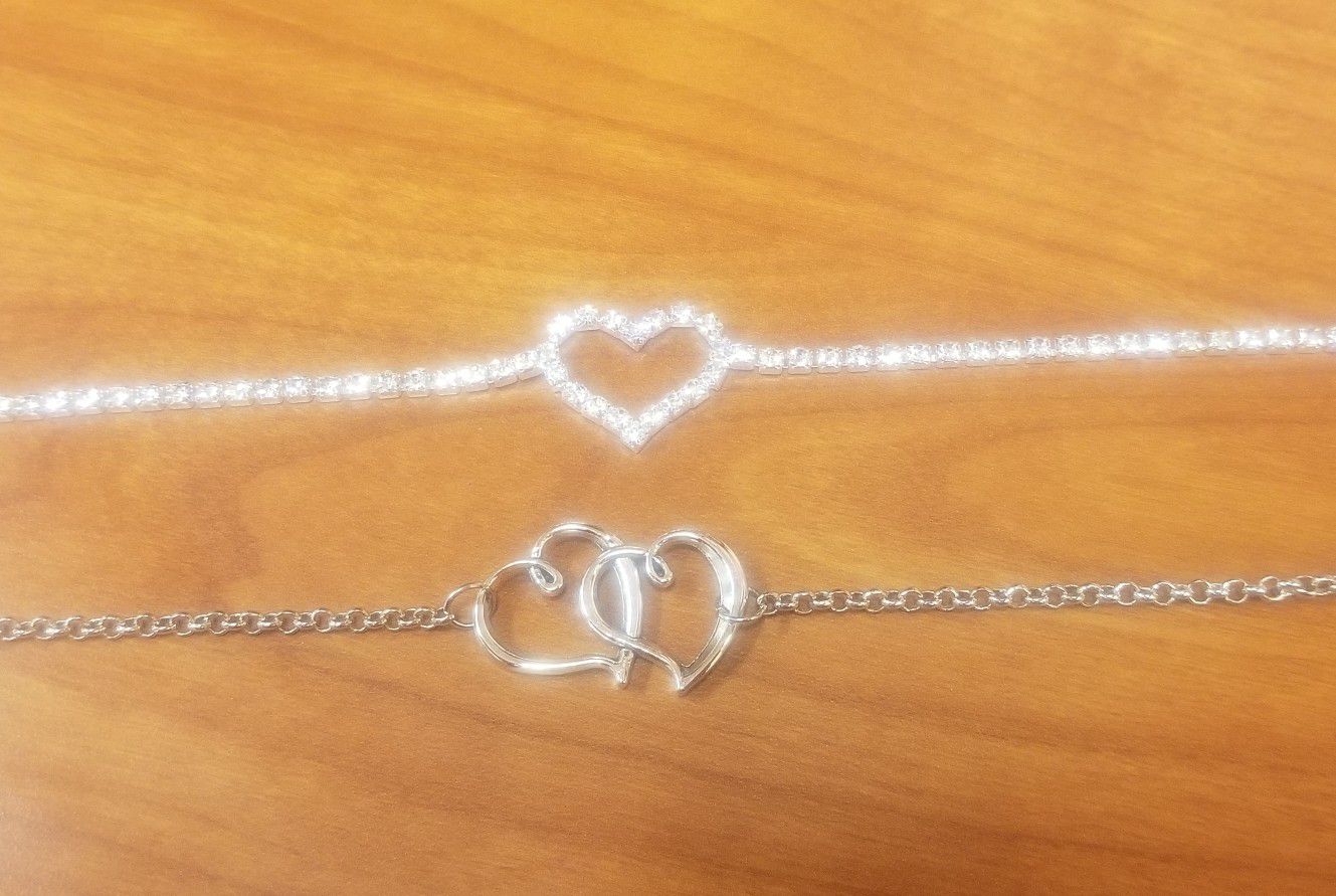 New Heart Anklets $8 Each