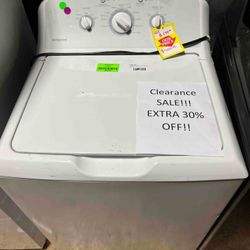 HOTPOINT HTW240ASKWS 3.8 cu. ft. White Top Load Washer  W  1