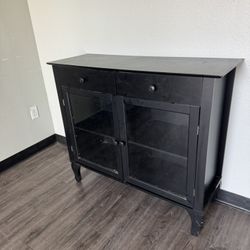 Black  Wood Buffet 