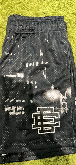 Eric Emanuel EE Shorts Black/White Size Medium NEW