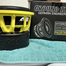 Ground Zero 8” Subwoofers ( Still Available) 