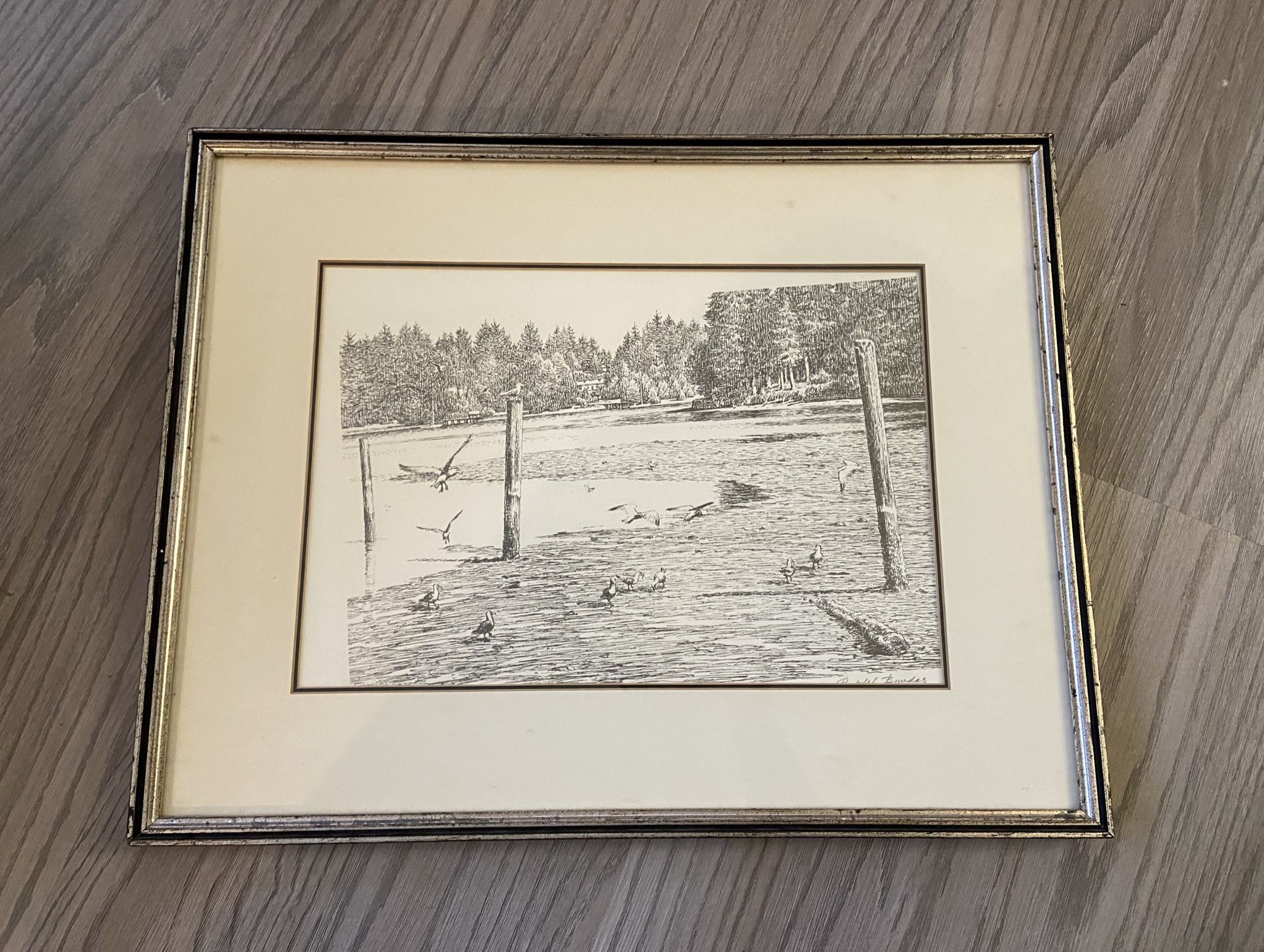 Rudolph Bundas Eagle Harbor Head Of The Bay Framed Art
