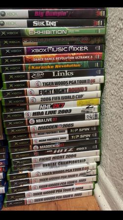 $5 each XBOX GAMES og classic 1st Generation retro Microsoft xbox console games
