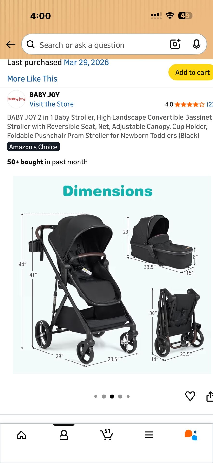 Brand New Stroller