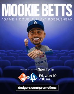 MOOKIE BETTS BOBBLE HEAD GIVEAWAY 2026