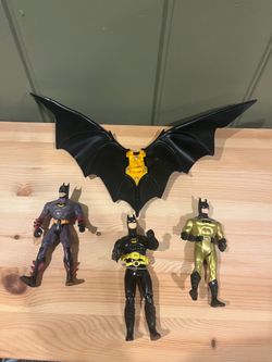 1990s  Batman collection with bonus Laser Blade Cycle