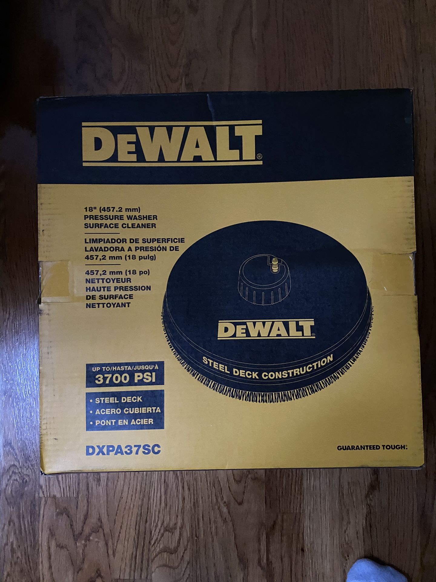 Brand new Dewalt surface cleaner