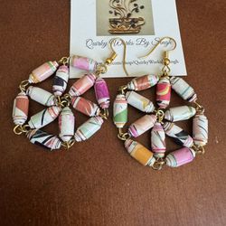 Earrings- Quilled Paper